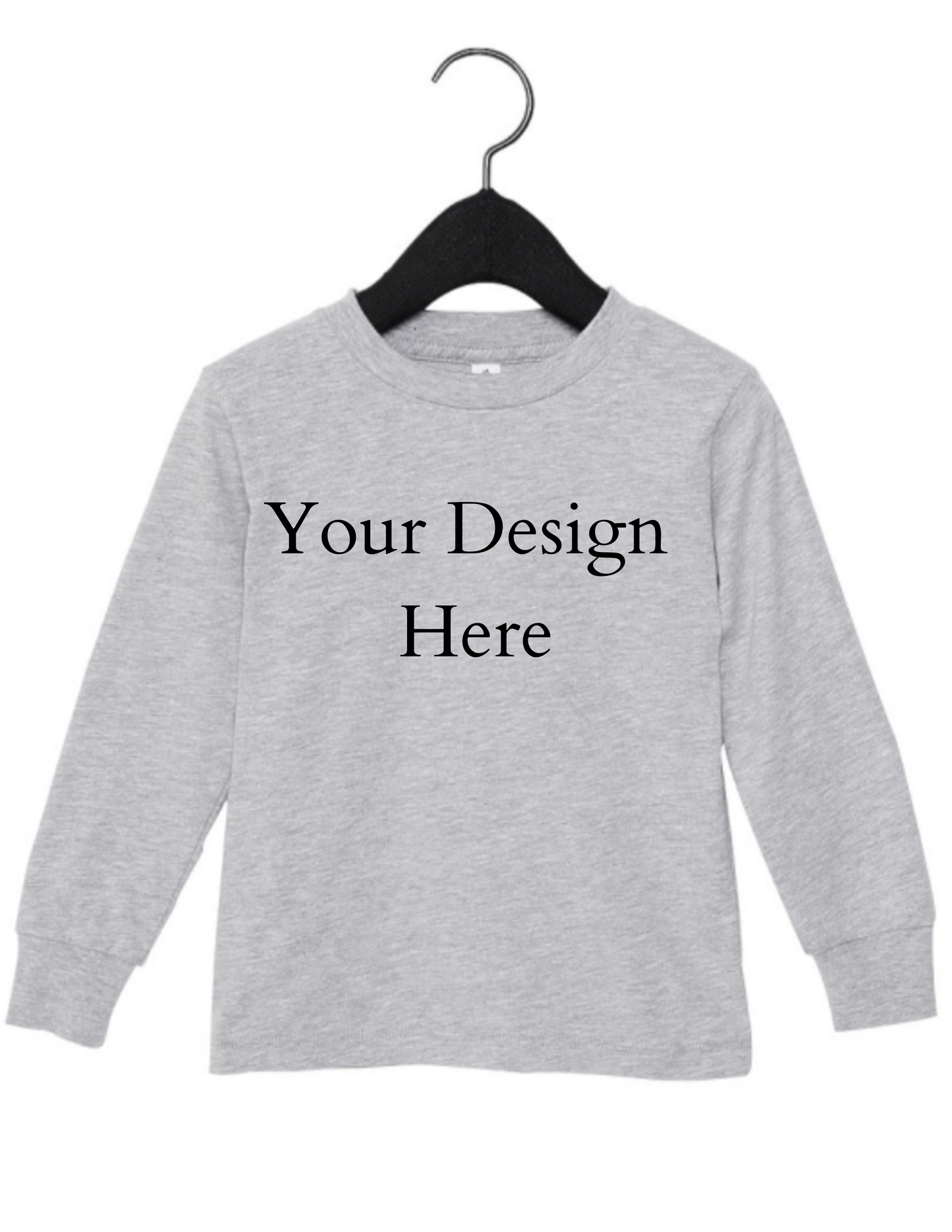 CUSTOM LONG SLEEVE TODDLER UNISEX TEE